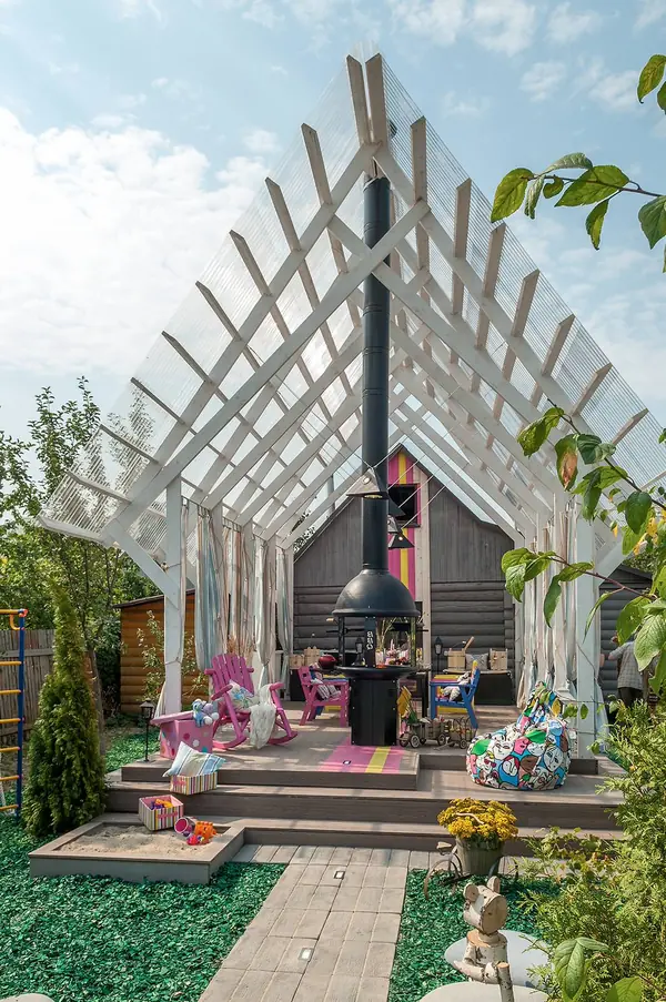 Терраса-взлётная полоса