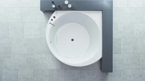 Suri Угловая Акриловая Ванна от Viva Lusso