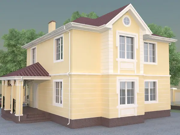 Коттедж в классическом стиле