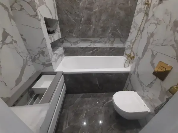 Классический ремонт в светлых тонах, 75 кв.м.