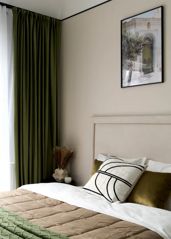 Квартира — студия по дизайн проекту Екатерины Тагировоq