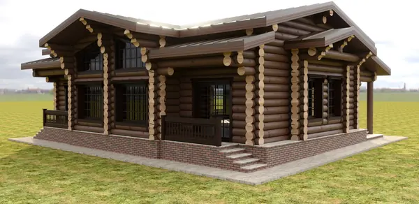 Деревянный дом 240 кв.м. Дача