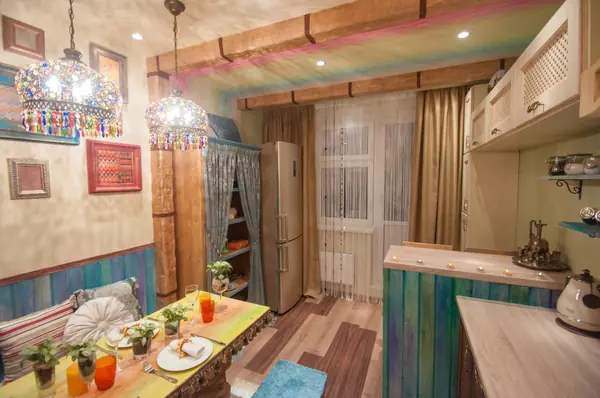 Кухня в стиле бохо-шик