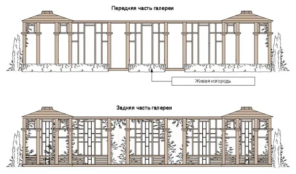 Декор в саду. Наши работы прошлых лет.