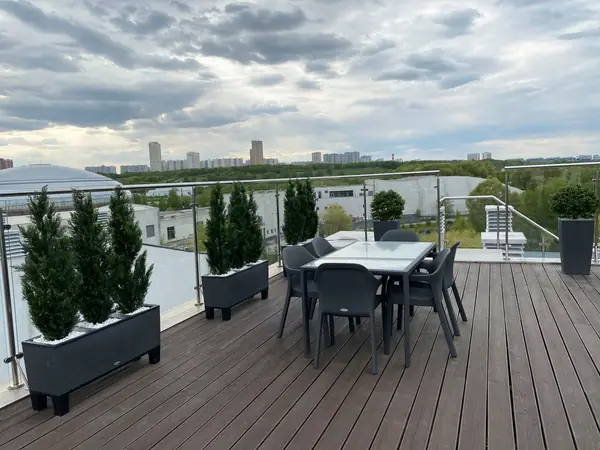 Веранда искусственное озеленение