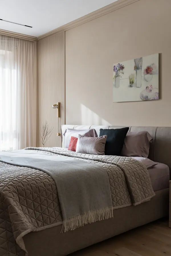 Фото спальни из реализованного проекта