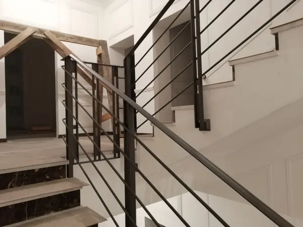 Перильное ограждение по проекту дизайнера