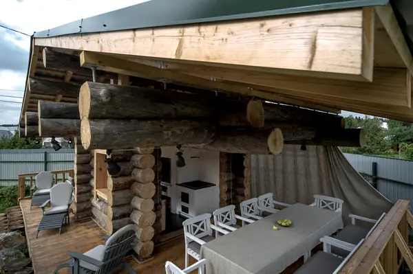 Парящий сруб