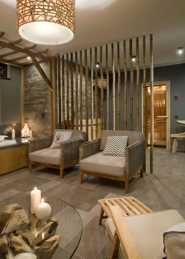 Перегородка из бамбука