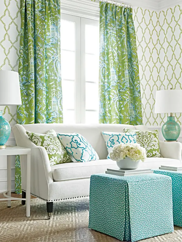 Коллекция тканей и обоев "Imperial Garden" от Thibaut