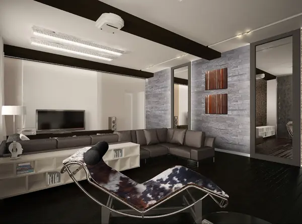 МИНИМАЛИСТИЧНАЯ КВАРТИРА НА КОСМОДАМИАНСКОЙ НАБЕРЕЖНОЙ