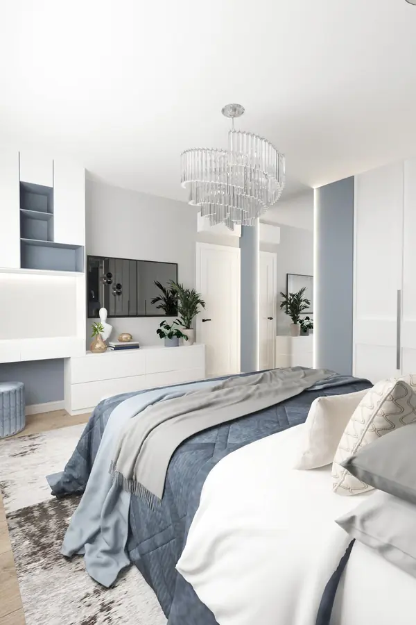 Проект трехкомнатной квартиры г. Ростов-на-Дону