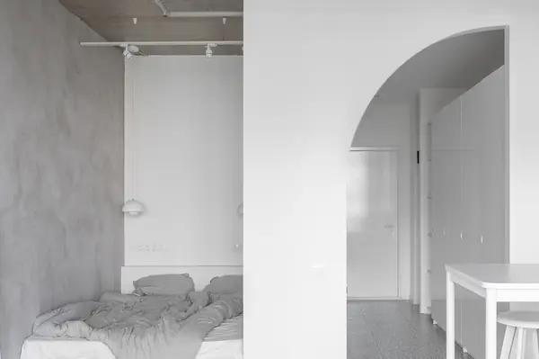 Квартира с полуаркой