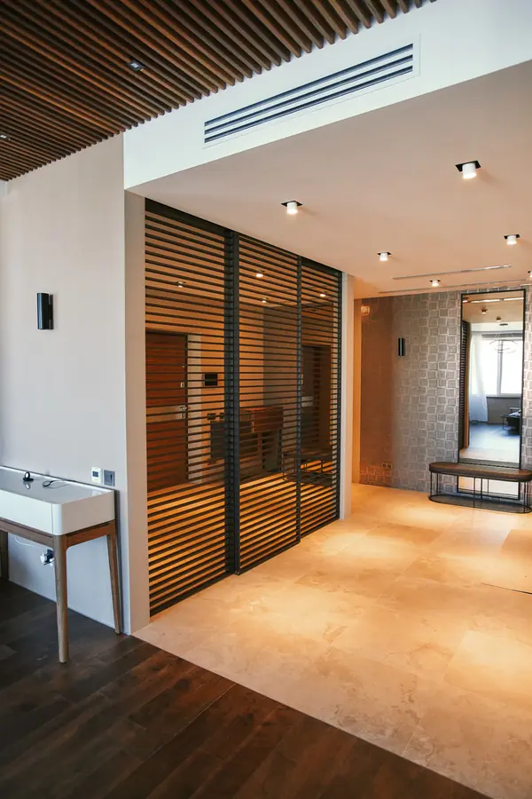 Подвесные двери raumplus с накладными разделителями S1200 Air