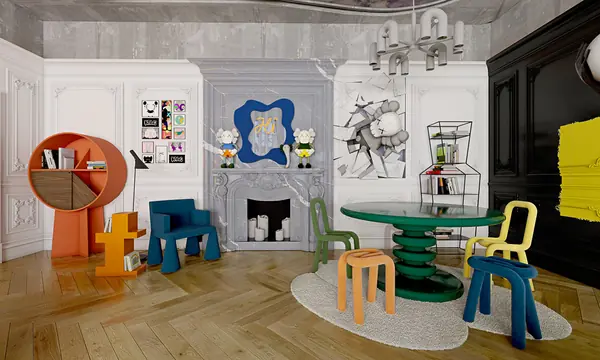 Дизайн апартаментов "FUN BOX"