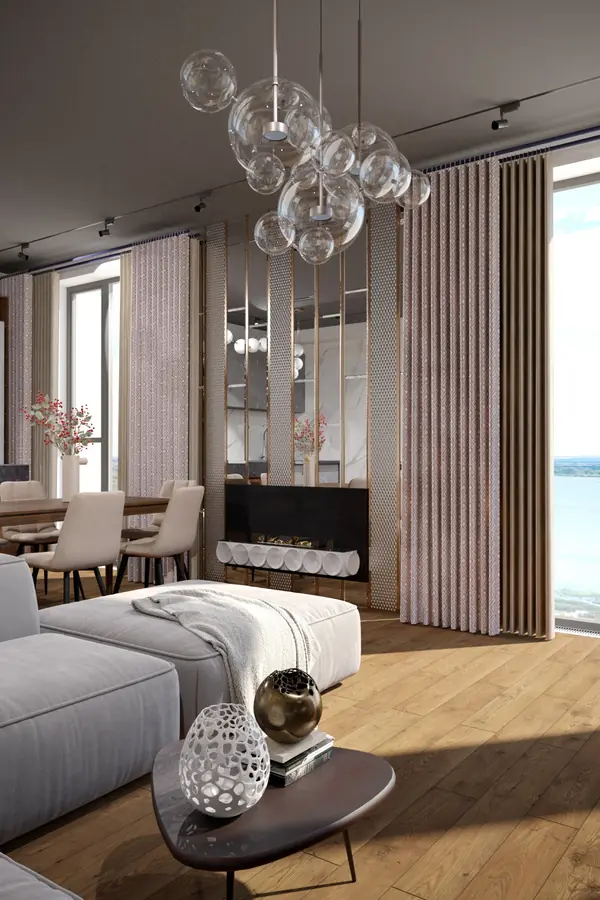 Квартира в стиле ар-нуво, ЖК "Кокос"