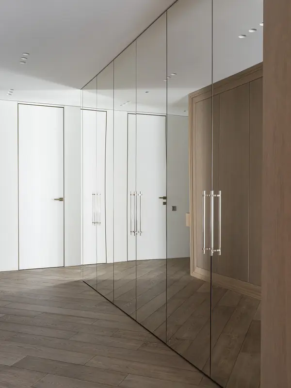 Реализация мебели в проекте в стиле "Тихой роскоши"