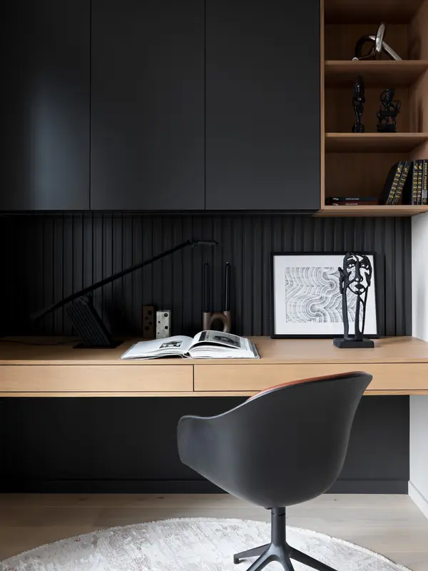 Лаконичная квартира в ЖК "Пресня Сити"