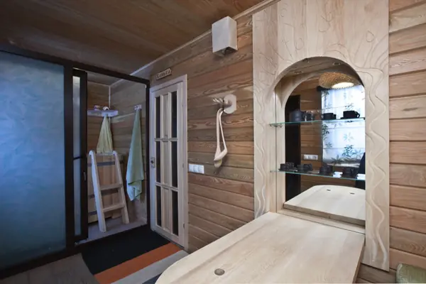 Офуро, сталактиты и банный дух. Проект для телепередачи «Дачный ответ».