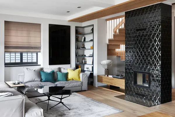 гостиная зона тв