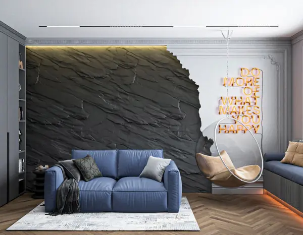 Просторная квартира с гостевой в классическом стиле