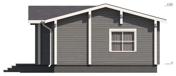 Дом из профилированного бруса "Яхрома"