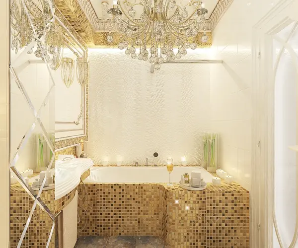 Ванная комната в частном домовладении