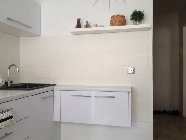 Вариант дизайна маленькой кухни