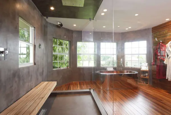 Микроцемент Topciment во влажных помещениях