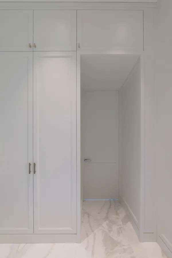 Встроенный шкаф МДФ эмаль матовая