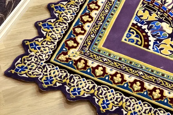 Ковер в кабинет в восточном стиле