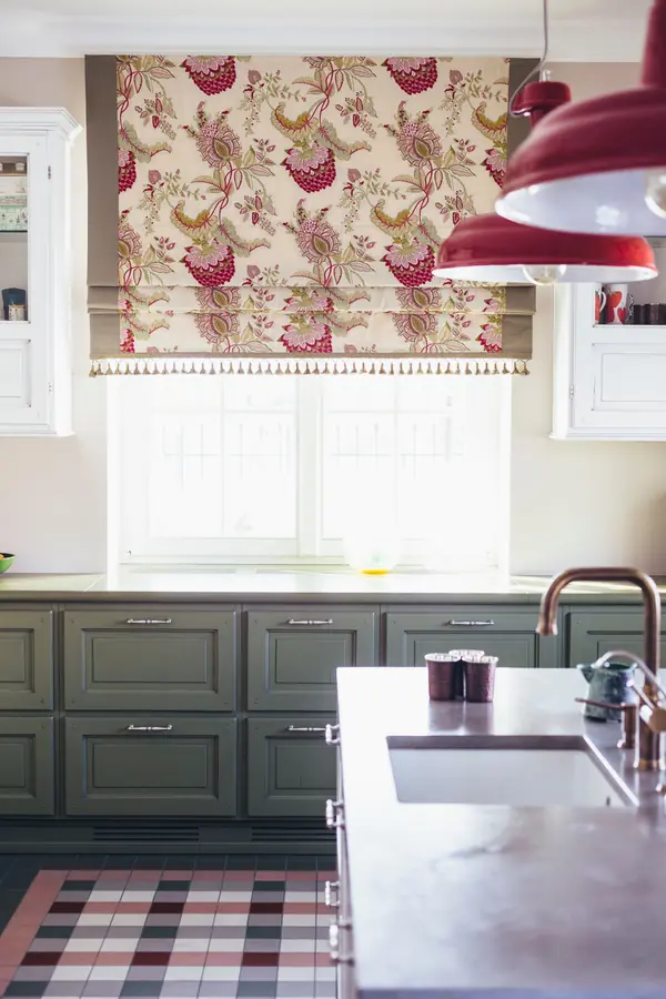 Текстильное оформление дома в английском стиле