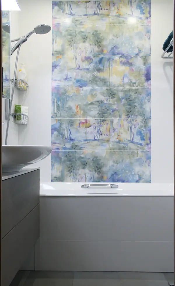 Светлая квартира с цветным настроением