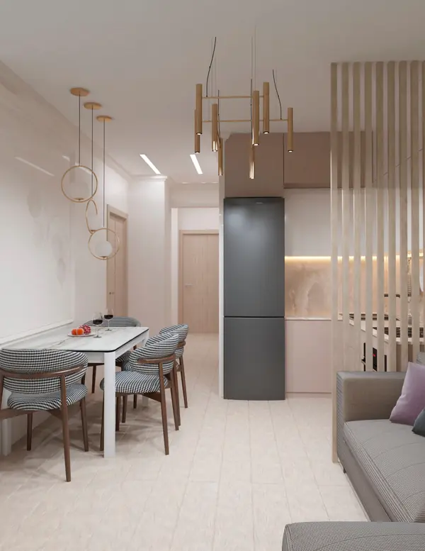 Проект квартиры для семьи с двумя девочками