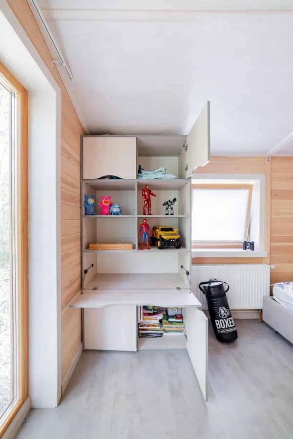 Детская комната с мебелью для двоих детей