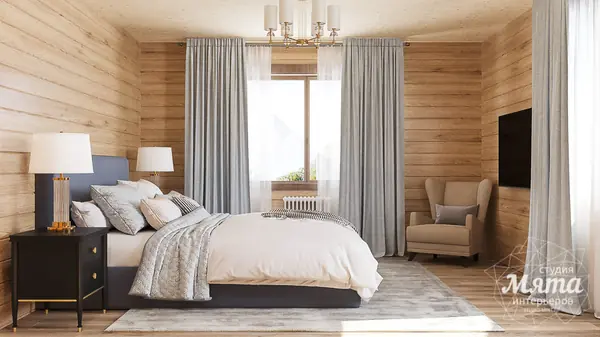 Индивидуальный дизайн-проект интерьера дома для семьи из четырёх человек