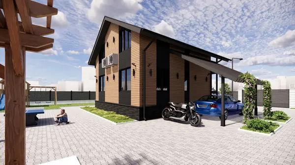 Дом из профильного бруса