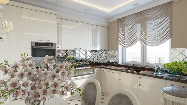 Гостиная в нео классике