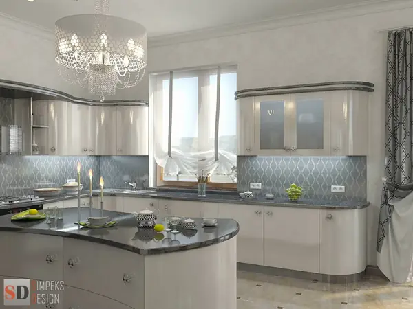 Neoclassical style in the country house