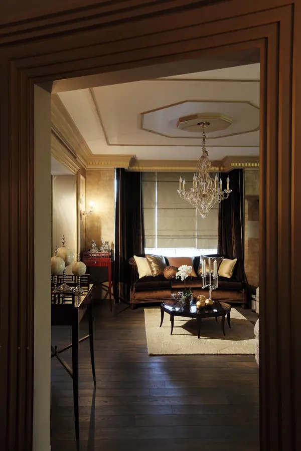 Квартира в стиле ар-деко. Интерьер с харизмой.