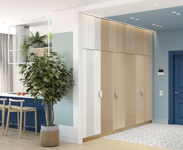 Дизайн интерьера четырехкомнатной квартиры в г. Москва