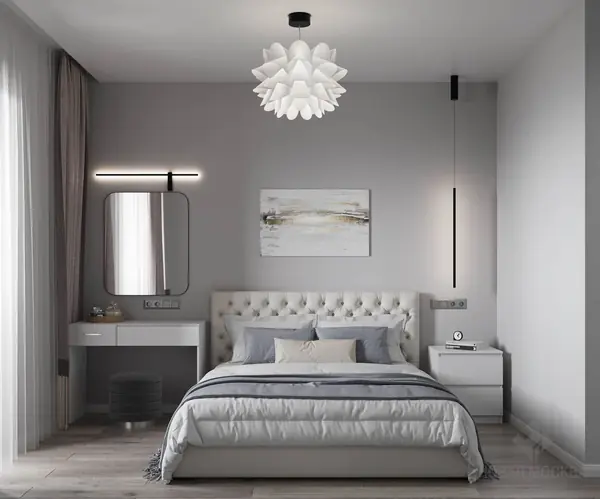 Дизайн-проект трехкомнатной квартиры ЖК "Лучи"