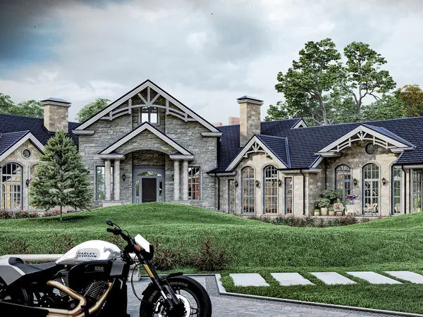 Загородная резиденция в стиле Американский классицизм в Павловске