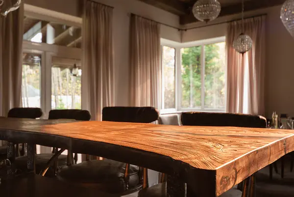 Столешница из массива дерева для кухонного острова Аметис