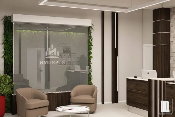 3 Вариант Стойка регистрации и зона ожидания