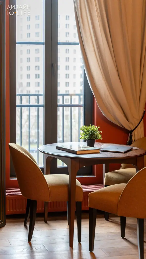 Эклектичная американская классика в ЖК Альтер