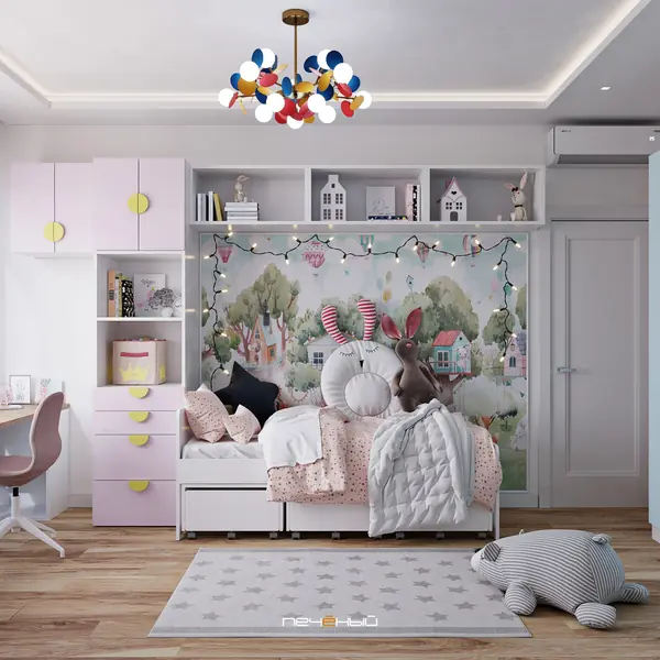 Просторная евротрёшка площадью 86 квадратных метров