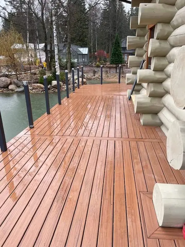 Террасы для бассейнов, причалов