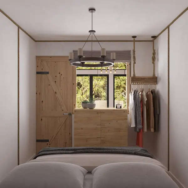 Дизайн-проект домика для глемпинга в Краснодаре 41м2