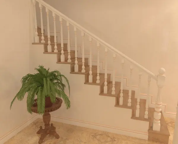 Деревянная лестница